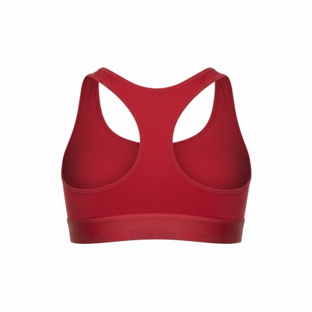 Calvin Klein Modern Cotton Unlined Wireless Bralette L Strech Comfort Logo - NWT - Picture 4 of 4